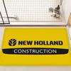 New H-holland Logo Room Mats Anti-slip Absorb Water Long Strip Cushion Bedroon Mat Household Carpets
