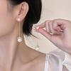 2024 Pearl Tassel Earrings: Elegant, Versatile Light Luxury Summer Studs with Niche Design