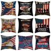 New Independence Day Throw Pillow Cover New Arrival Nordic Linen Throw Pillow Cover