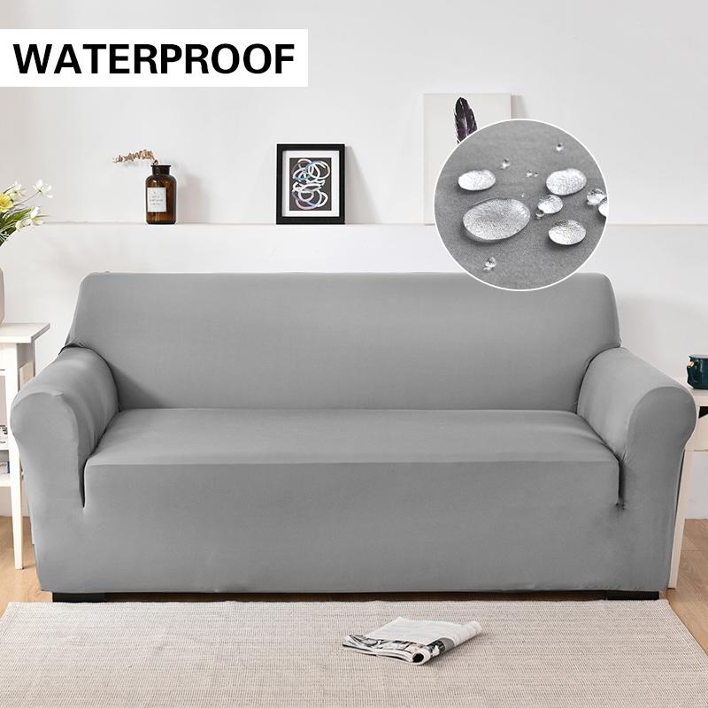 Waterproof Sofa Slipcover Anti Slip Stretch Sofa Covers For Living Room Furniture Protector Couch Cover Pets Dogs Friendly 1Pc