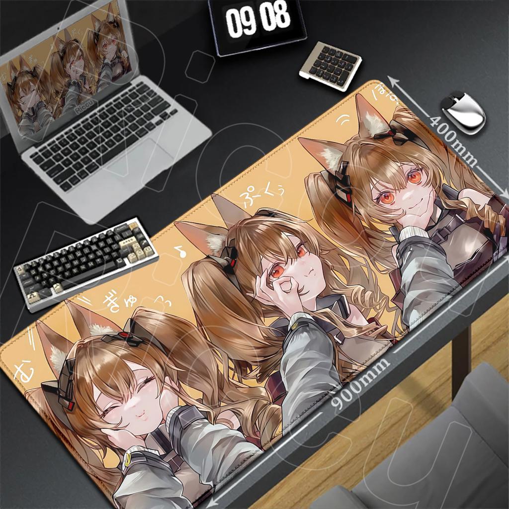 Heißes Spiel Arknights Endfield Kawaii Anime Mädchen Gilberta Mauspads HD Druck Gummi Büro Computer Tischmatte Laptop Tastaturmatte