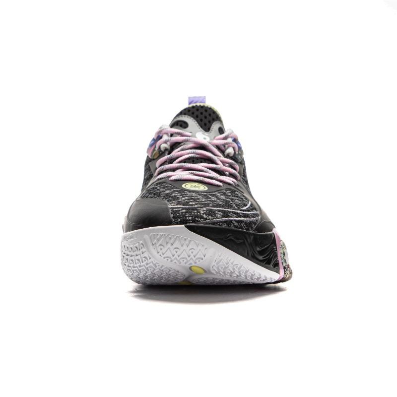 Li-Ning DLO1 Butterfly D'Angelo Russell 1st Gen Men Low Top Basketball Shoes Black Gray ABPV009-5