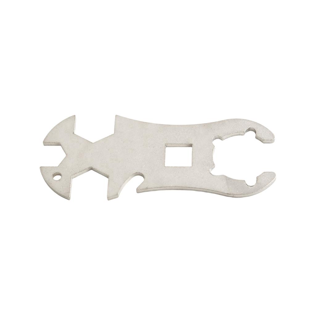1pc Gas Bottle Wrench Stainless Steel Gas Cylinder Wrench Spanner Household Portable Gas Conditioning Tool Regulators