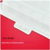 Disposable Integrated Plastic Meal Prep Containers