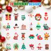 3D Stereo Christmas Collectible Doll Figures Advent Calendar Classic Doll Countdown Calendar for Boys Girls Xmas Party Favor