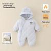 Baby Fleece Onesie: Autumn/Winter Double-Sided Flannel Romper
