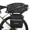 Fahrrad-Rücksitztasche, Fahrrad-Kofferraumtasche, wasserdichter Fahrradträger, Rücksitztasche mit Seitentasche