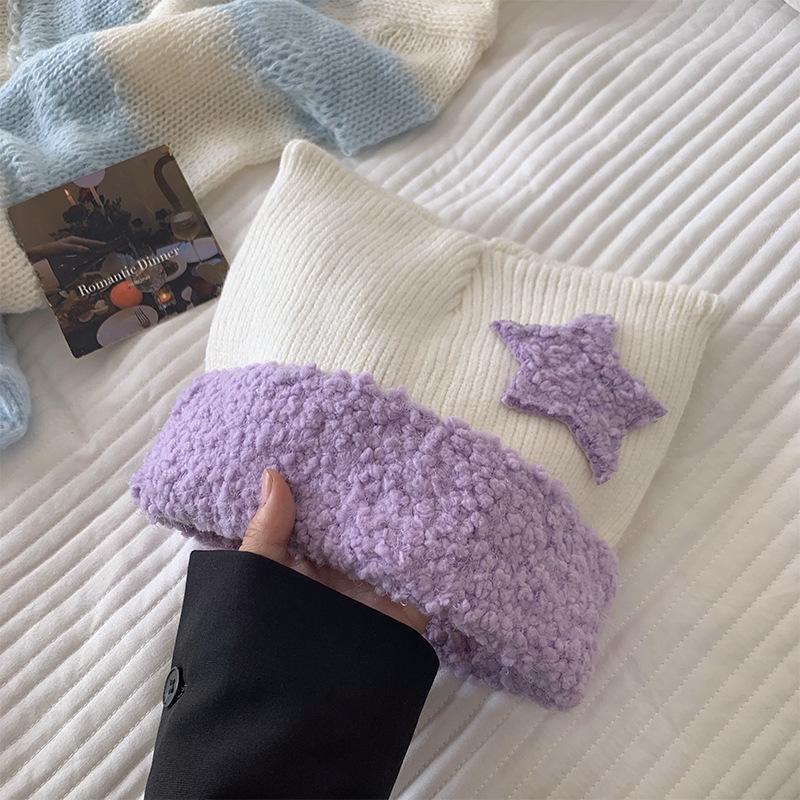 Ear Trendy Cat Knit Cap For Men And Women Offering Warmth And Comfort In Various Cute Color Combinations