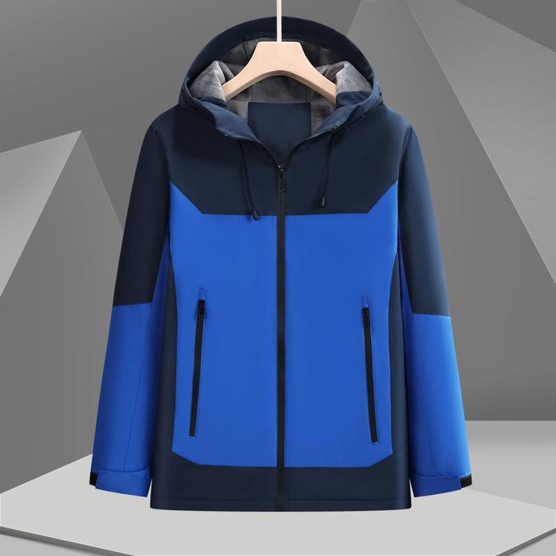 9588 Three-in-One Windbreaker: Unisex, Fashionable, Versatile, Thickened for Mountaineering.