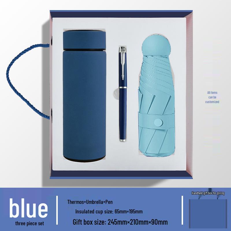 Custom Brass Bookmark Set - Premium Corporate Meeting Gift with Logo