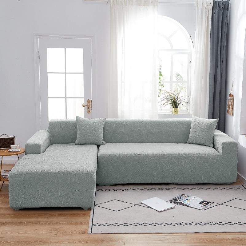 Stretch Sofa Cover Modern Minimalist Full-Cover Solid Color Fabric Sofa Cover Towel Full Cover Non-Slip Sofa Cover