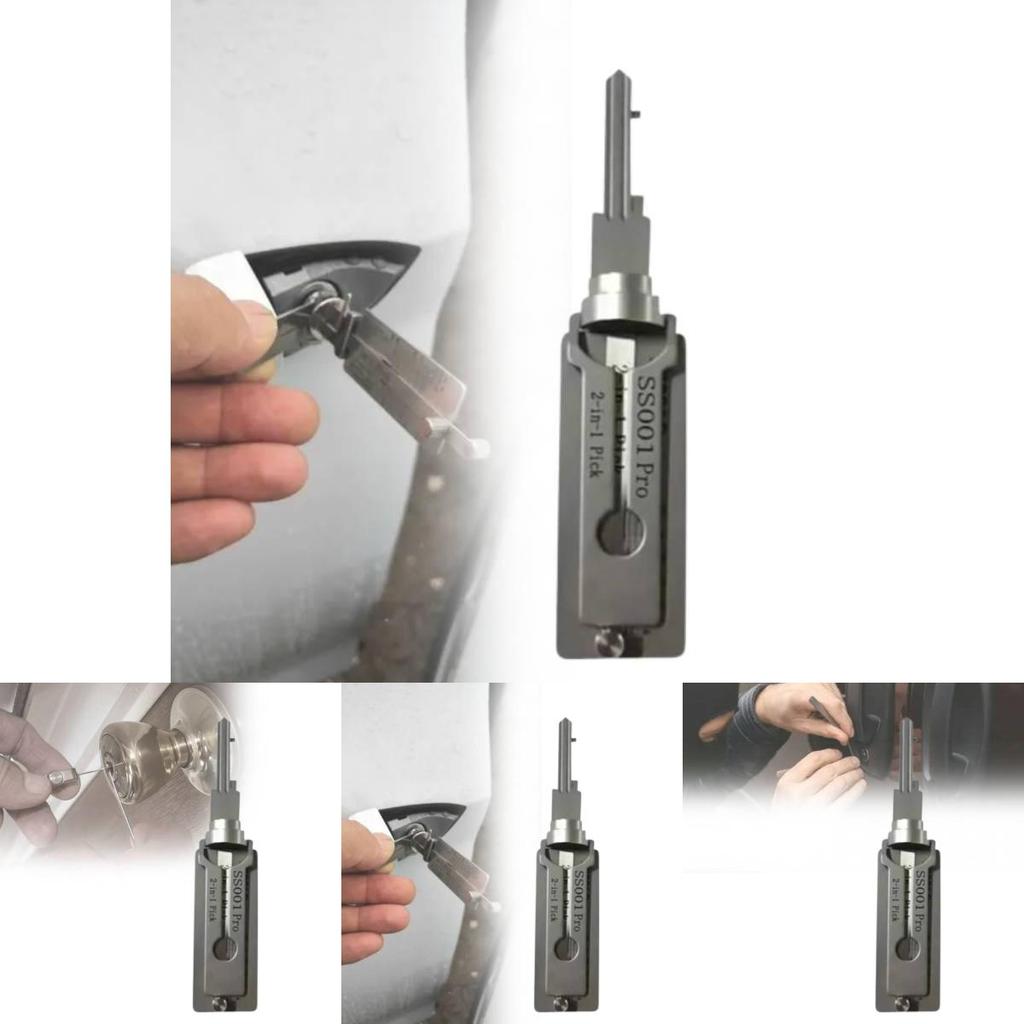 Lishi Ss001 Sc1 Kw1 Durable Two In One Precision Hand Tool Repair Set For Vehicles