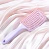 Soft Pins Massage Comb Wet Dry Hair Combs Flexible Curly Hairbrush
