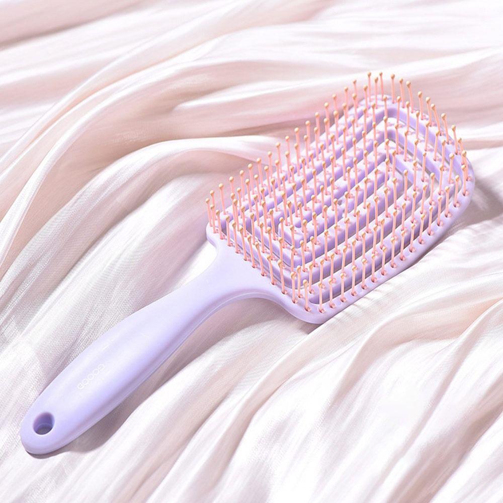 Soft Pins Massage Comb Wet Dry Hair Combs Flexible Curly Hairbrush