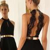 Elegantes Damen Sommerkleid aus Chiffon, perfekt für Cocktailpartys und Abendveranstaltungen