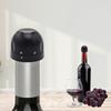 Vacuum Sealed Stopper with Twist Lock Mini Plug Bottle Cap Sealer Silicone Leak-Proof for Wine Champagne Retain Freshness