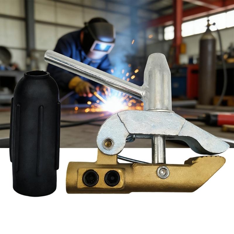 Professional Welding Ground Clamp High Conductivity Coppers Welding Equipment Clamp For Stable Electrical Connection