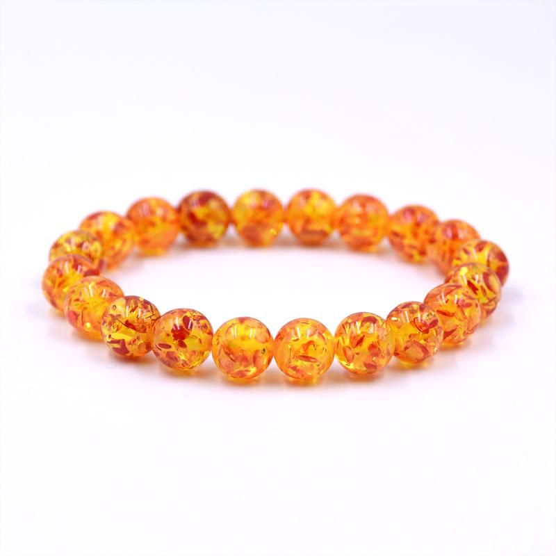 Fashion Bracelets 8mm 10mm Natural Round Gem Stone Beaded  & Bangle Crystal Quartz  Pulsera Jewelry Makin