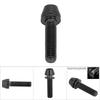 8mm Cycling Tapered Head Bolt Screw Fastener with Washer for Mountain Bike Black M5x20