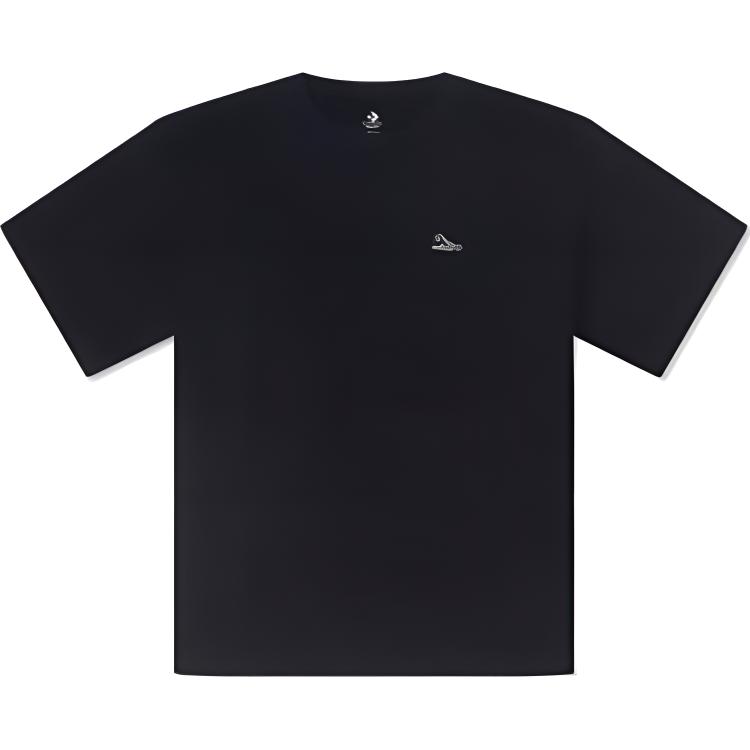 New Converse Go To Loose Fit Sneaker Patch T Shirt 10027239-A02
