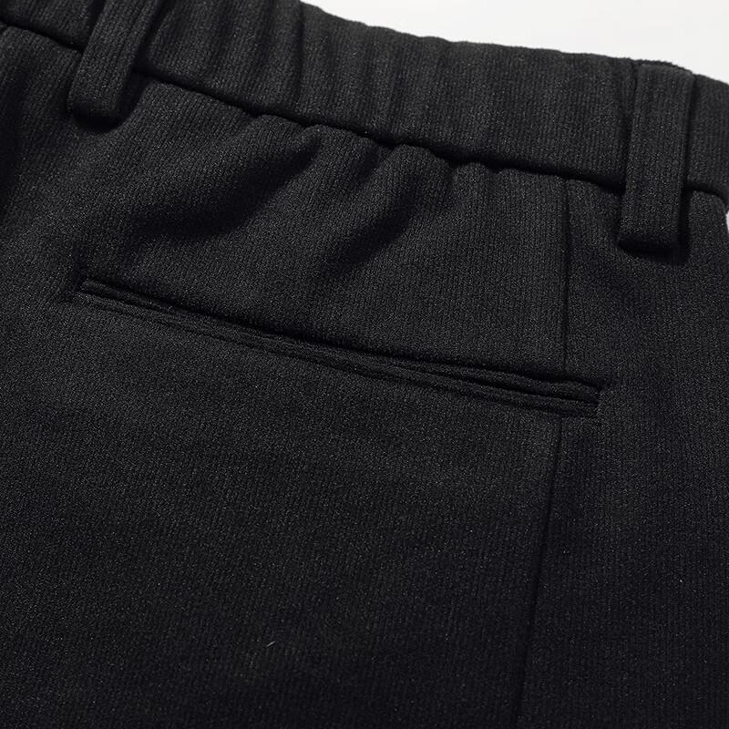 FAPAI Men's Straight-Leg Drawstring Waist Casual Pants