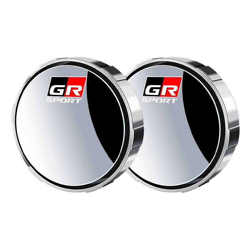 360 Degree Adjustable Blind Spot Mirror Car Auxiliary Rearview Convex Mirror Wide Angle Mirrors for Toyota Gazoo Racing Corolla TRD Yaris Auris Rav4