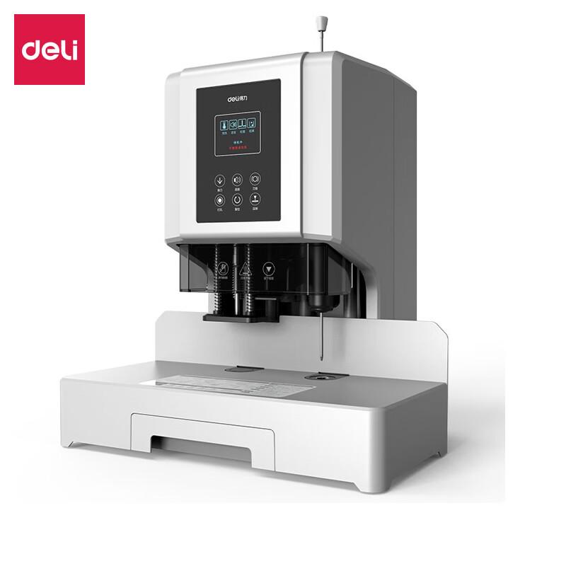 Deli Automatic Financial Document Binding Machine