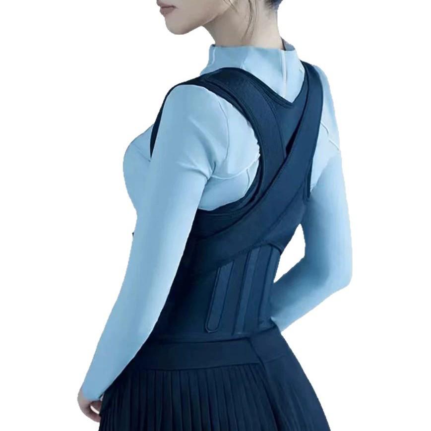 Удобный дышащий невидимый корректор осанки для исправления сутулости, формирования спины и выравнивания плеч Double Extra Large