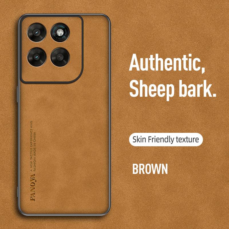 Luxury Busienss Sheepskin Case For Motorola Moto G77 G67 G57 G17 G86 G56 G85/55/15/05 Edge 70 Ultra Fusion Shockproof Slim Cover
