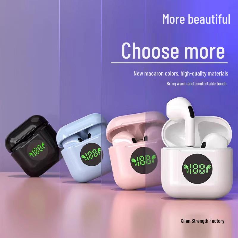 Pro4 Bluetooth Headset: Second-Gen Wireless High-Quality Sound, Sports Design, Extra-Long Listening Time, Compatible with Apple & Android.