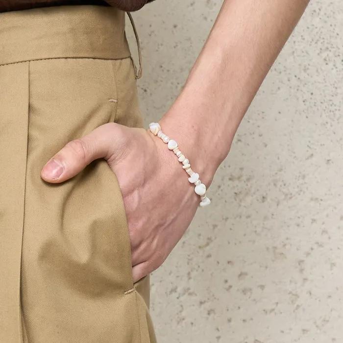 Essential Mother-of-Pearl Ocean Bracelet - Natural