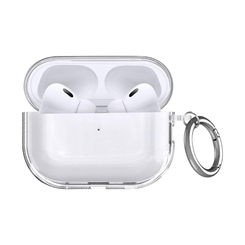 Funda de Silicona Suave para Auriculares Carcasa de TPU Protectora a Prueba de Polvo Resistente al Agua Funda Protectora Manga de Prevención de Daños