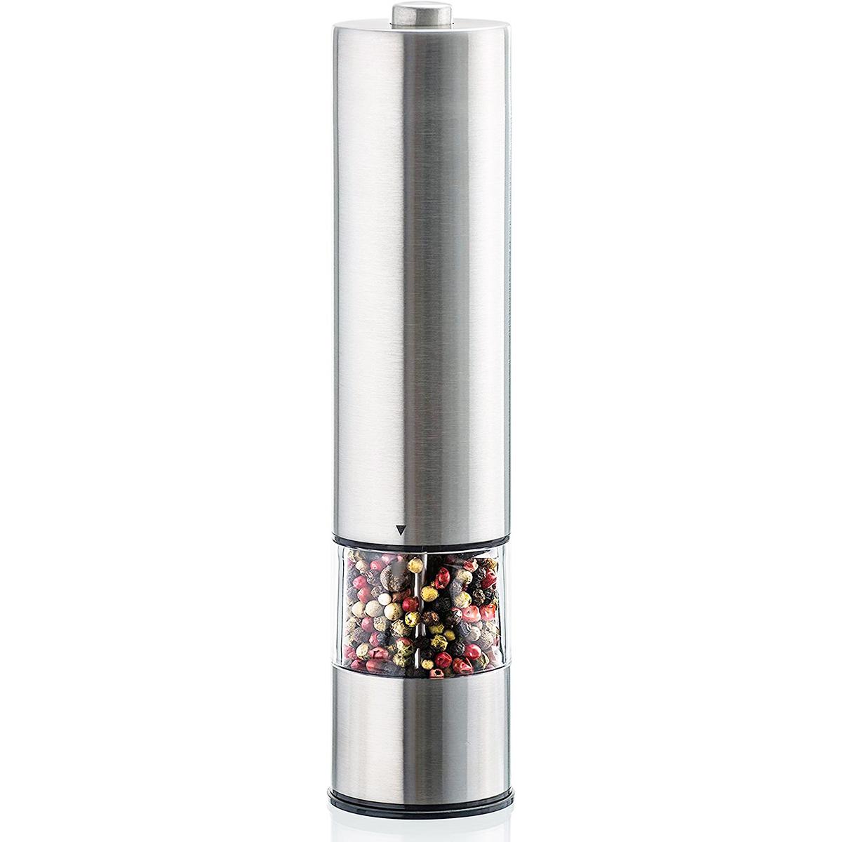 

Steel One Handed Operation Grinding Kitchen Tools Grinder Mill Salt Pepper Mill Spice Grinder 1PC