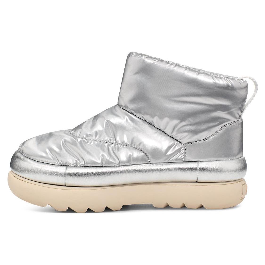 UGG Men s Lowmel Trainer Metallic Silver 1135151-MSLV 36