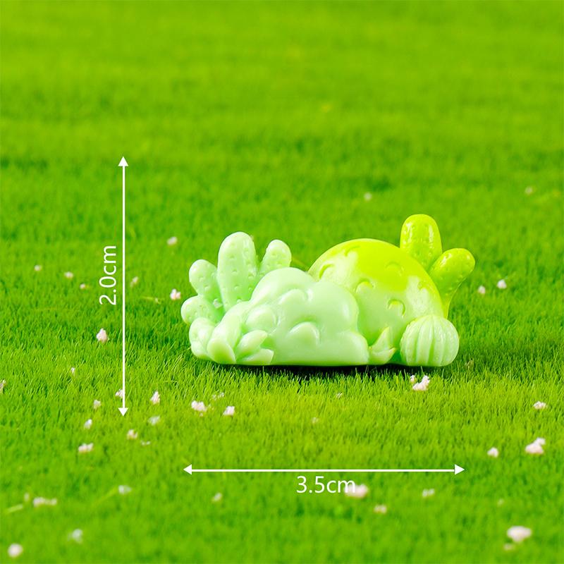 Niedliche Cartoon Garten Harz Miniatur Figur Ornament Kreative Mikro-Landschaft Dekoration DIY Heimdekorationszubehör Geschenke