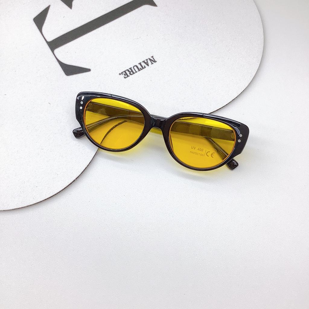 Children'S Sunglasses Fashion Cute Boys And Girls Sunglasses Retro Trend Baby Sunshade Uv Protection Glasses