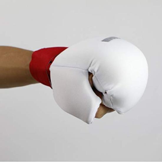 ISAMI Reversible Fist Supporter Red and White Reversible (wrist Part) L-3093