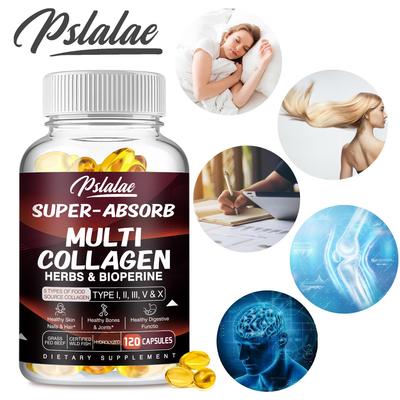 Komplexe Kollagenkapseln - Für Haut, Haare, Nägel und Gelenkgesundheit