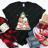 T-shirt Graphique Arbre de Noël Kawaii Bubu Dudu Tendance Drôle Dessin Animé Chemise de Noël Nouveauté Fête de fin d'année Couple T-shirts en Coton