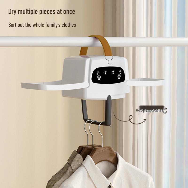 Compact Smart Timer Portable Clothes Dryer for Dorms & Travel