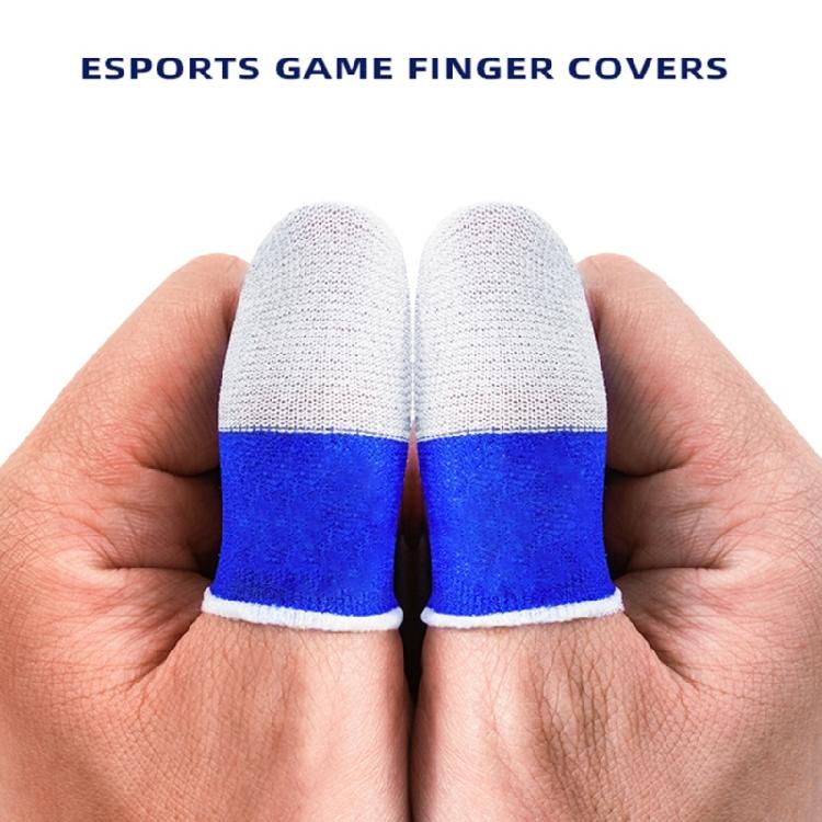 Pair Finger Cover Sleeves Anti Slip Finger Gloves for Mobile Games