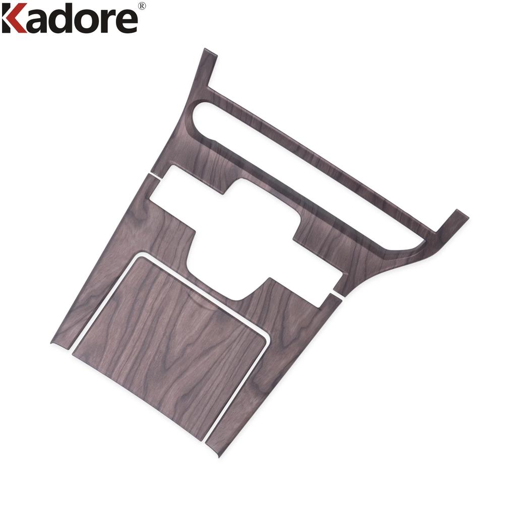 Car Center Console Gear Shift Box Panel Cover Trim For Toyota Bz4x 2024 2025 Carbon Fiber Interior Accessories