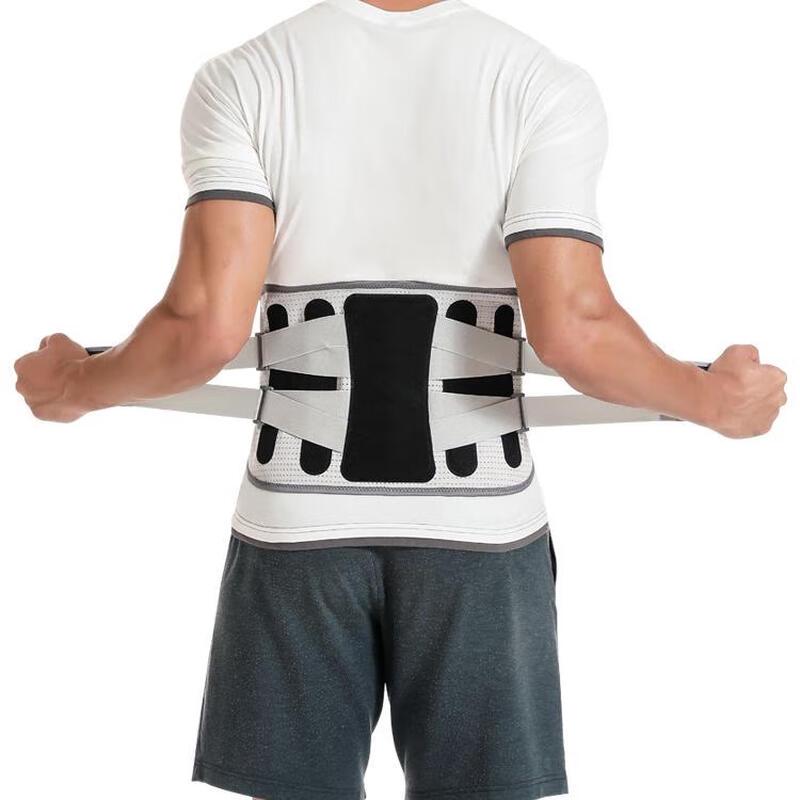 Дышащий пояс-корсет для поясницы Leipashi со стальными пластинами