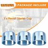 HAISHINE 3Pcs/lot Recoil Starter Flange Cup Fit Honda GX200 GX160 GX140 GX120 168F 5.5/6.5HP Engine Motors Gasoline Generator Parts