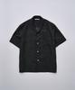 Seopiseuedisyeon Full Print Short Sleeve Shirt Black