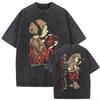 Neues Gewaschenes Vintage Alternative Nu Metal Rockband Korn Print T-Shirt Herren Übergroße T-Shirts Männliche Mode T-Shirts Yk Streetwear