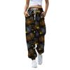 Women's Sports Pants With Pockets Fashion Print Elastic Waist Pants Casual Sweatpants Pants