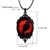 Steampunks Gothic Necklace Black Bird Crow Choker Animal Jewelry Gothic Necklace