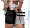 Men's Loose-Fit Double-Layer Running Shorts with Multi-Pockets for Sports & Outdoor Activities