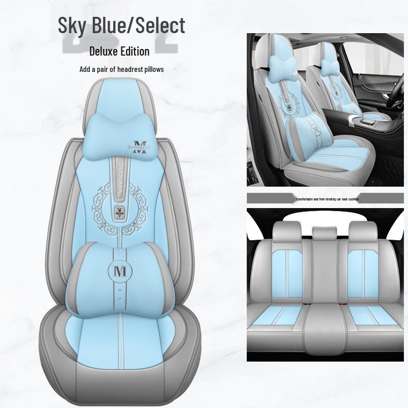 Buick Leather Car Seat Cushion for Regal, Excelle, LaCrosse, Envision, Verano - All-Season Comfort